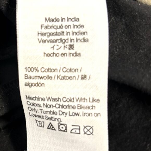 Madewell Marnay Flutter Sleeve Mini Dress Black- Size XS - Picture 9 of 9